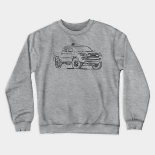 Tacoma TRD Pro Sketch Crewneck Sweatshirt